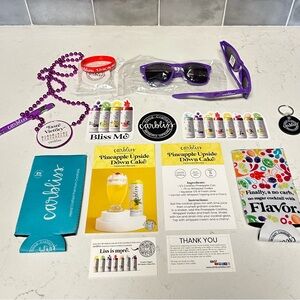 New Carbliss premium cocktail Party Supplies Set - Purple bundle set